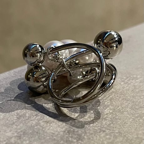 2512RG0713 /  Mix Pearl ring（Silver）