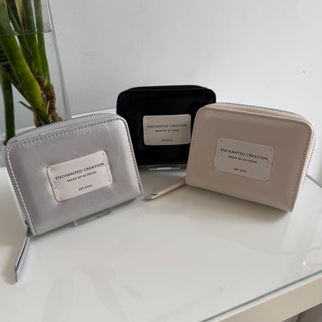 2605GS071(S)/ Text Tag Wallet（Ivory）