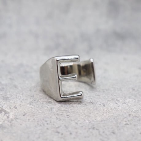 Initial ring（SILVER / E） /  2100-RGSL045