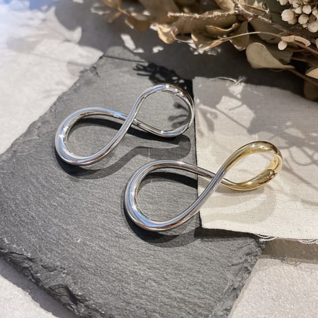 2310RG0315 /  Twist double finger ring （Silver）