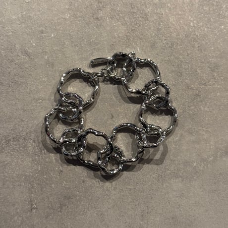 2503BR0072 / Wave circle Bracelet（silver）