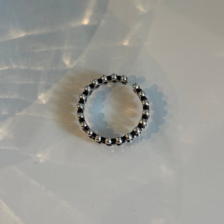 2311RG0341 / Cross mini ball ring（Silver）
