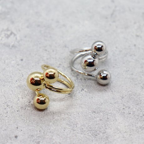 Small ball ring（GOLD） /  2104_RG036