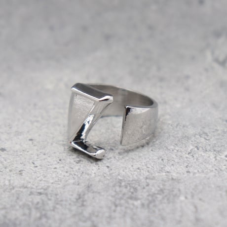 Initial ring（SILVER / Z） /  2100-RGSL045
