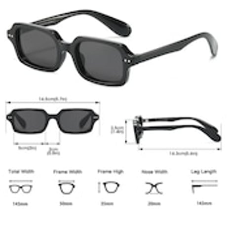 【 Legit Eyewear 】Sunglasses Horikawa (Black/Blue)