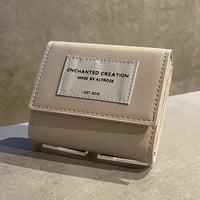 2412GS029 (S)/ Tri-fold Wallet（Ivory）