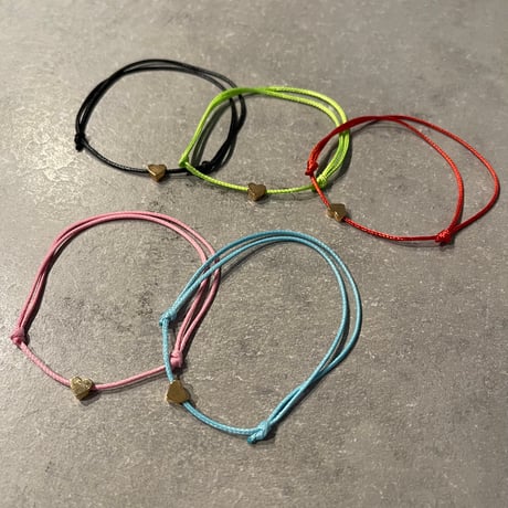 2506BR0089 / Friendship bracelet（Heart）