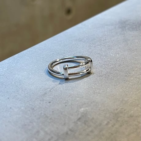 2406RG0486 / Double line design ring（Silver）