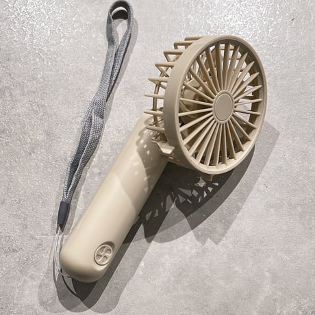 23SSGS003 / 2way handy fan（Beige）