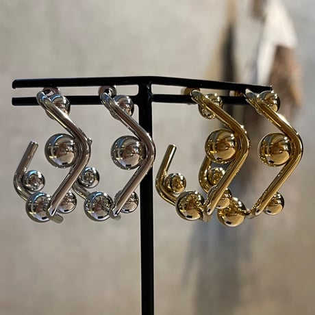 2507PR0795 / Ball hoop pierce（Silver）