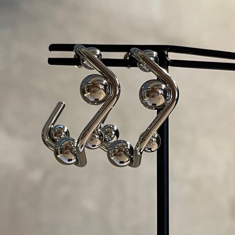 2507PR0795 / Ball hoop pierce（Silver）