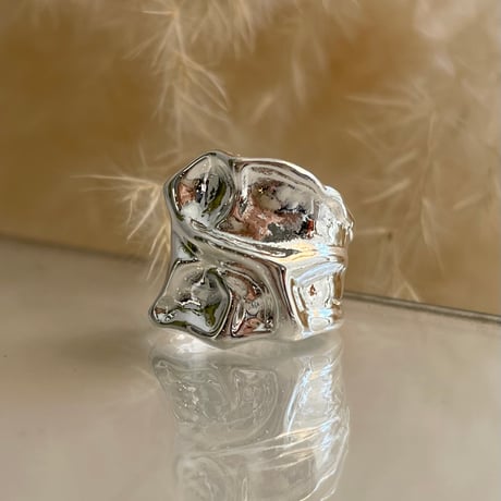 2403RG0410 / Ruck design ring（Silver）