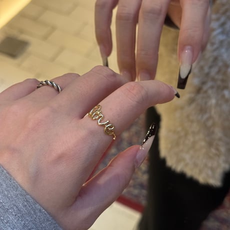 2511RG0702 / Love design ring（Gold）