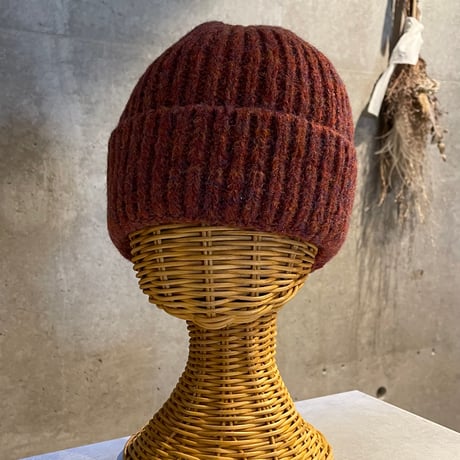 2509HW0105(S) / Mix Color Knit cap（Red）