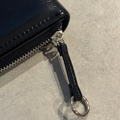 2509GS041(S)/ Logo Two-fold Wallet（Black)