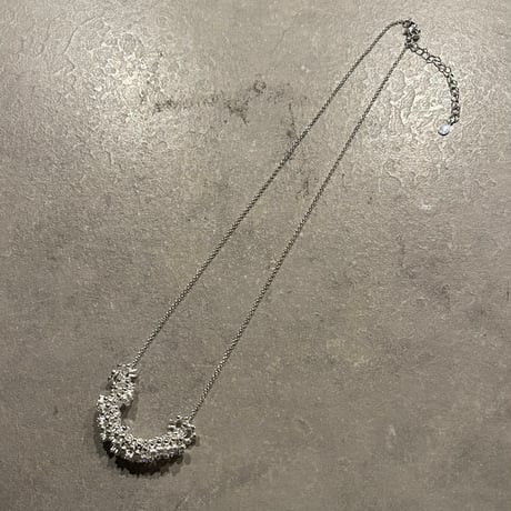 2504NC0335 /  Ring stone necklace（Silver)