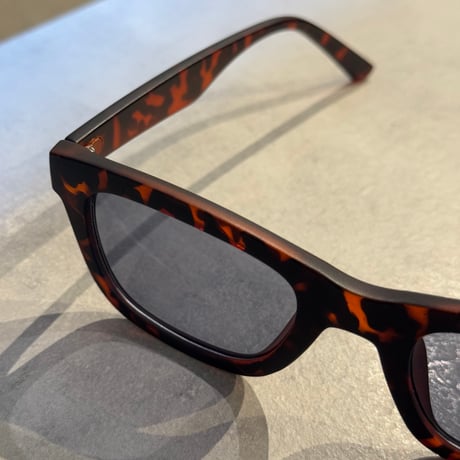 SE25SG_CA020（S） / Wellington Square Sunglasses (Matt Demi/Grey）