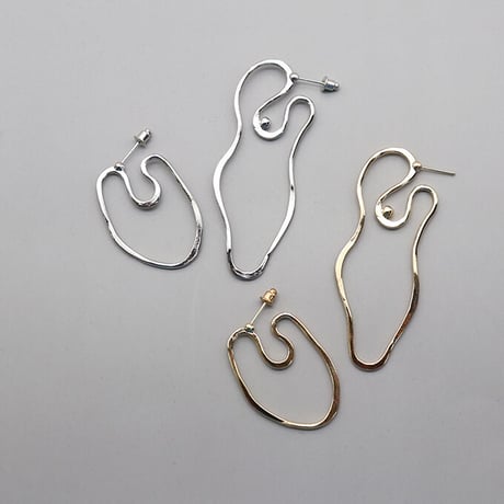 2107_PR0218 / Nudie design Pierce（Gold）