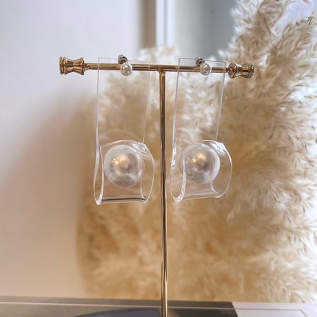 2306PR0571 /  Clear wrap Pearl Pierce