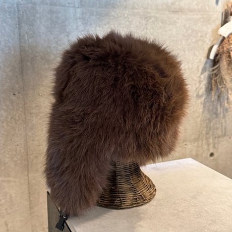 2412SL11047BR(S)/ Volume flight fur cap（Brown）