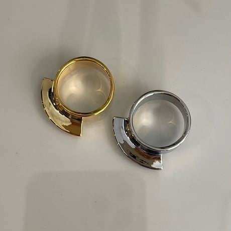 2403RG0414 / Fan shape design ring（Gold）