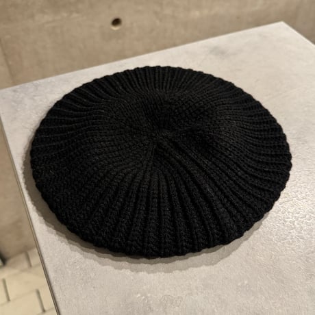 2509HW0103(S) / Knit béret（ Black）