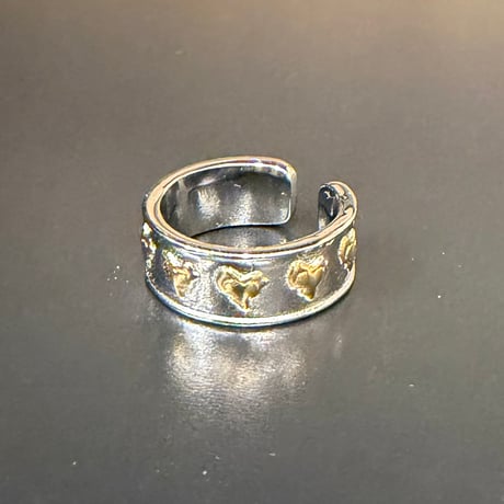 2604RG0765 / Bi-color Heart ring（Silver）