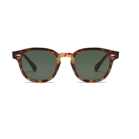 【 Legit Eyewear 】Sunglasses Suinin (Leopard/Green)
