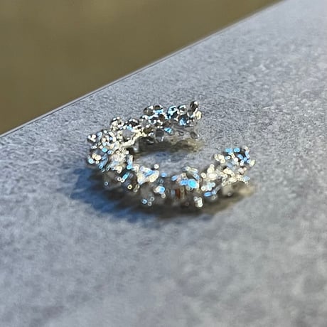 2509EC030 / Shiny line Earcuff（Silver）
