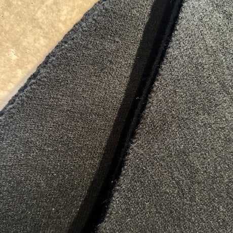 2509GS042(S)/Knit Triangle Stall（Black)