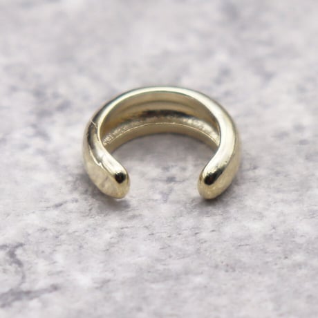Small Ring Cartilage Ear Cuff （GOLD）  / EC-036