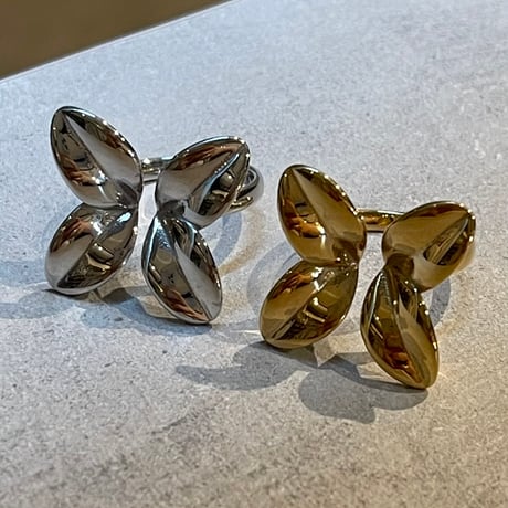 2507RG0665 / Bud butterfly open ring（Silver）