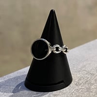 2512RG0710 / Black Point ring（Silver）