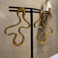 2507PR0794 / Nuance shape pierce（Gold）