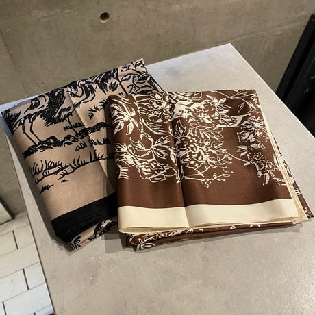 2512GS060(S)/ Large scarf（Camel/Black）