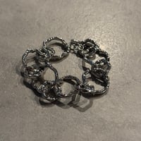 2503BR0072 / Wave circle Bracelet（silver）