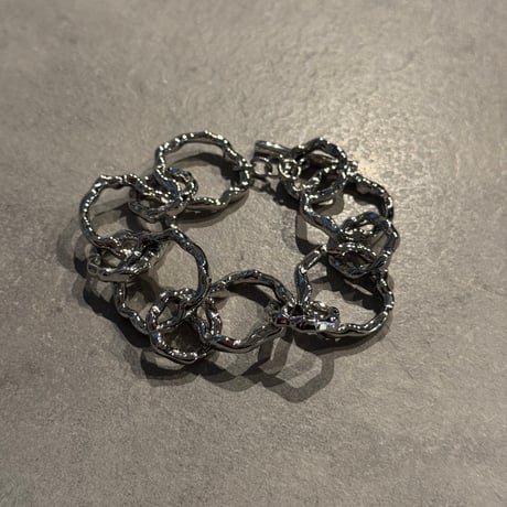 2503BR0072 / Wave circle Bracelet（silver）