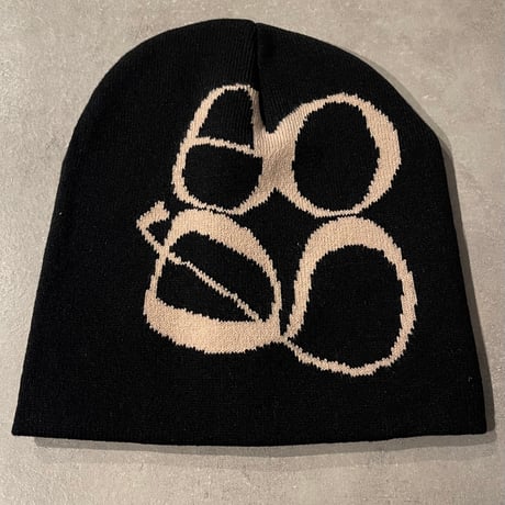 2501HW0068(S)/ Logo Knit beanie Cap（Black）