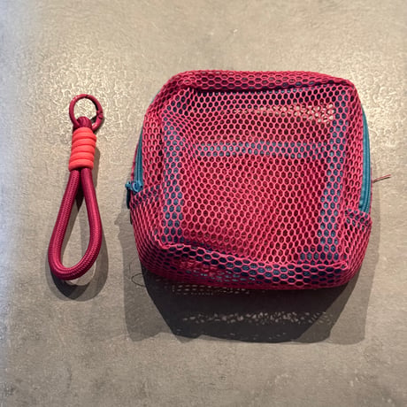 2504GS037(S)/ Multi Mesh Pouch (Pink×Pink)