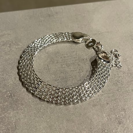 2510BR0100 / Metal mesh Bracelet（Silver）