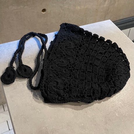 2504HW0083(S) / Crochet Knit cap（Black）