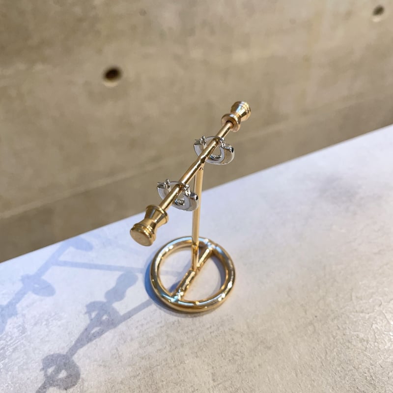 2308PR0583 / U design hoop Pierce（Silver） | Cal