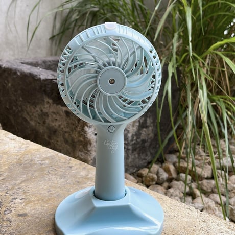 23SSGS001 / mist handy fan（Sax）