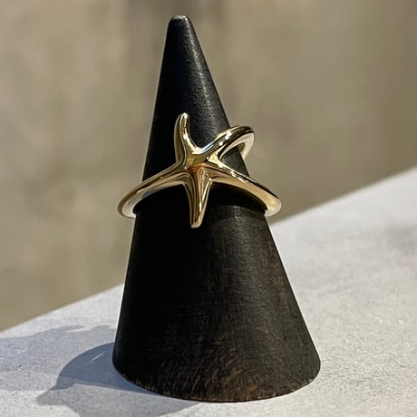 2505RG0620 / Asymmetry Star motif ring（Gold）