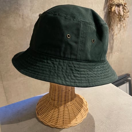 2409HW0055(S)/ Washed Bucket hat（Green）