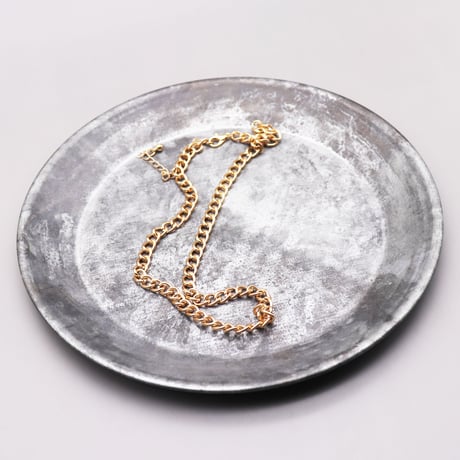 Metal Regular basic Chain Necklaces（Gold）/ 2109-NC092