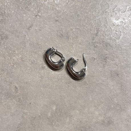 2308PR0583 / U design hoop Pierce（Silver）