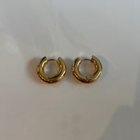 2506PR0792#A  / Stainless hoop pierce / 5mm 2cm（Gold）