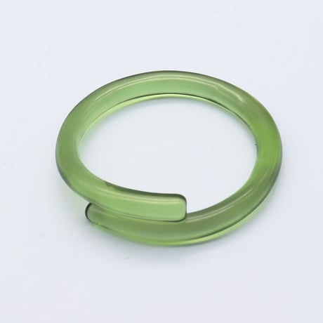 Transparent Acrylic Bangle（Green）/ 2106-BR060