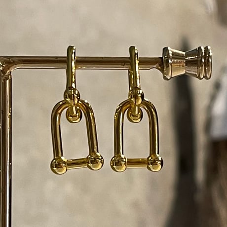 2502PR0746 / U type chain pierce（Gold）